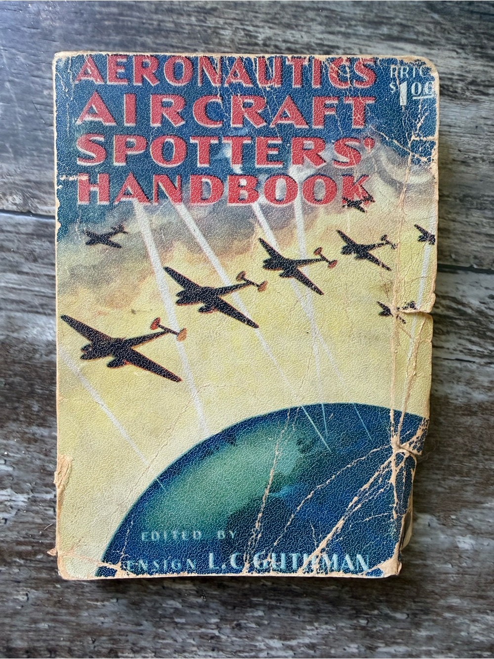 Vintage copy Aeronautics Aircraft Spotters' Handbook